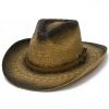 Chapeau en Paille Style Western
