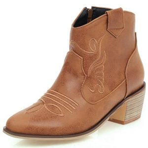 Bottines Style Western