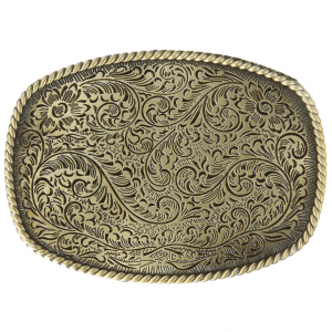 Boucle de Ceinture Cowboy Ronde