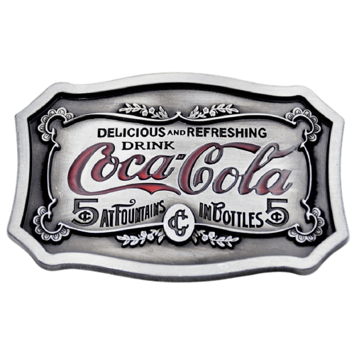 Boucle de Ceinture Coca-Cola