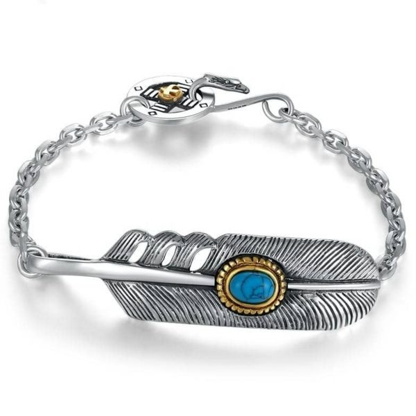 Bracelet Navajo Argent et Turquoise