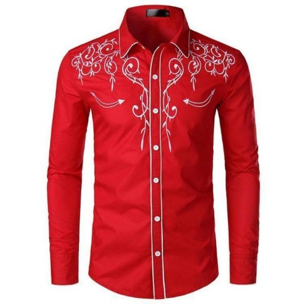 Chemise Country Rouge