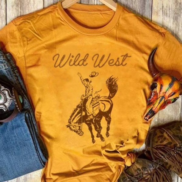 Tee Shirt Western Femme Country